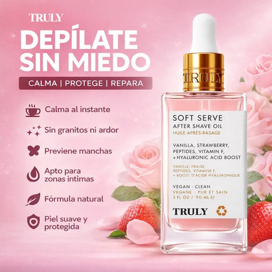 Aceite Truly🍓| Aclara, suaviza y dale un buen olor a tu zona íntima.