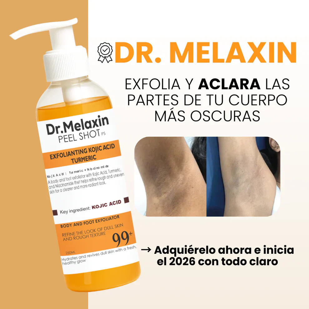 EXFOLIANTE MELAXIN PARA ACLARAR PARTES OSCURAS